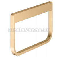 Держатель для полотенец Keuco Collection Moll 12721 шлифованная латунь, кольцо