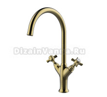Смеситель для кухни Clever Alpina Classic 61902 бронза