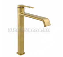 Смеситель для раковины Clever Velvet I 61941 брашированное золото