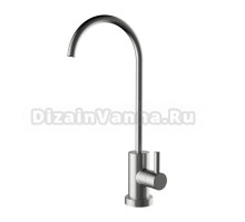 Кран Clever Metall Free 61480 нержавеющая сталь