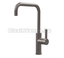 Смеситель для кухни Clever Alpina Right 61187 оружейная сталь