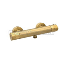 Термостатический смеситель Clever Up! Urban 61957 брашированное золото