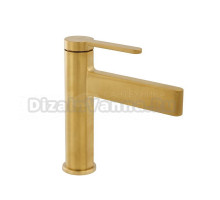 Смеситель для раковины Clever Velvet II 61944 брашированное золото