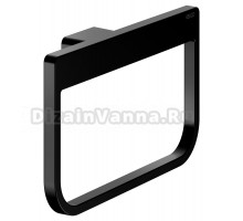 Держатель для полотенец Keuco Aveno 14621 матовый черный, кольцо