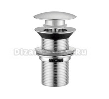 Донный клапан для раковины Clever Vela 97395 без перелива, хром