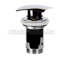 Донный клапан для раковины Clever Hydra 98675 с переливом, хром