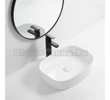 Раковина накладная Royce Milk, белая, 51x37 см (RCW-142601WH)