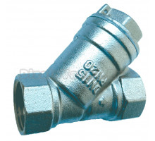 Сетчатый фильтр KROMWELL KW.400.06 1" ВРx1" ВР, косой, латунь, 500 мкм