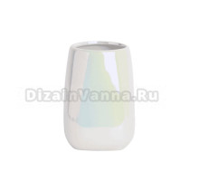 Стакан для зубных щеток Fora Pearl FOR-PEA044 белый, керамический