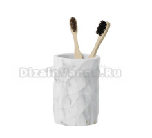 Стакан для зубных щеток Fora White rock FOR-WRK044 рисунок