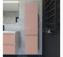 Шкаф-пенал для ванной Caprigo Forte 35 L пудра