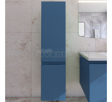 Шкаф-пенал для ванной Caprigo Forte 35 R бриллиантово-синий