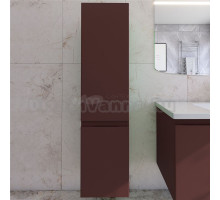 Шкаф-пенал для ванной Caprigo Forte 35 R шоколад