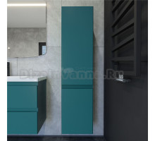 Шкаф-пенал для ванной Caprigo Forte 35 R изумрудно-бирюзовый