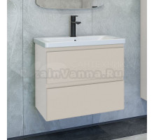 Тумба с раковиной Caprigo Forte 65 подвесная, беж лайт