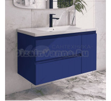 Тумба с раковиной Caprigo Forte 100 R подвесная, океания