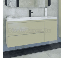 Тумба с раковиной Caprigo Forte 120 R подвесная, фисташка