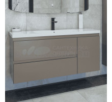 Тумба с раковиной Caprigo Forte 120 R подвесная, айрон