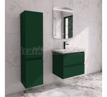 Мебель для ванной комнаты Caprigo Forte 65 подвесная, бутылочное стекло