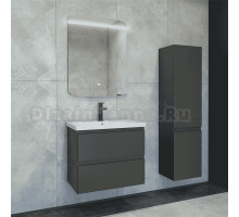 Мебель для ванной комнаты Caprigo Forte 65 подвесная, графит