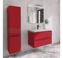 Мебель для ванной комнаты Caprigo Forte 90 подвесная, красная