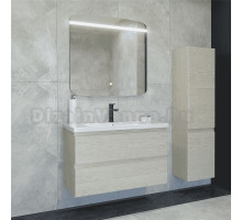 Мебель для ванной комнаты Caprigo Forte 90 подвесная, беленый дуб