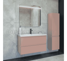 Мебель для ванной комнаты Caprigo Forte 90 подвесная, пудра