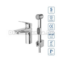 Комплект для раковины BelBagno Due LVM/HGN-CRM-W0 с гигиеническим душем