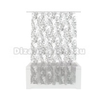 Штора для ванной Fora Bali FOR-PV11 180х180, белый, серебро