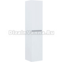 Шкаф-пенал для ванной Aquanet Вега белый глянцевый