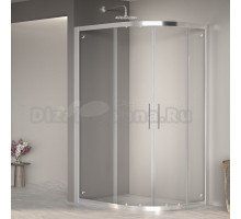 Душевой уголок RGW Passage PA-61 80х120 см, профиль хром, стекло прозрачное