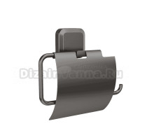 Держатель для туалетной бумаги Kleber KLE-STORM043 вороненая сталь