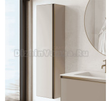 Шкаф-пенал для ванной Armadi Art Quatro daphne, профиль matt gold