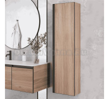 Шкаф-пенал для ванной Armadi Art Quatro willow, профиль anthracite