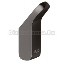 Крючок Keuco Collection Moll 12715 шлифованный черный титан, на шурупах