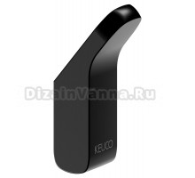 Крючок Keuco Aveno 14614 матовый черный, на шурупах