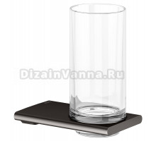 Стакан для ванной Keuco Edition 400 11550 настенный, черный