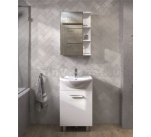 Мебель для ванной комнаты Vigo Hoska 50 1 дверца, белая