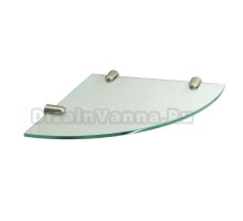 Полка Wasserkraft Tauber 533N угловая, никель