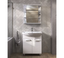 Мебель для ванной комнаты Vigo Hoska 70 2 дверцы, белая