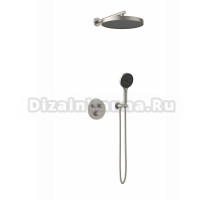 Душевой комплект AltroBagno Bilancia 040415 Ni С ВНУТРЕННЕЙ ЧАСТЬЮ, никель