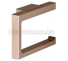 Держатель для туалетной бумаги Keuco Edition 11 11162 красное золото шлифованное