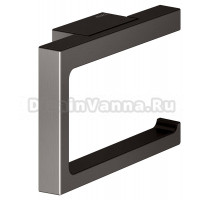 Держатель для туалетной бумаги Keuco Edition 11 11162 титан черный шлифованный