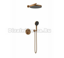 Душевой комплект AltroBagno Bilancia AltroBagnoBilancia040417BC С ВНУТРЕННЕЙ ЧАСТЬЮ, матовая медь