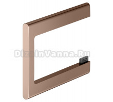 Держатель для туалетной бумаги Keuco Edition 400 11562 красное золото шлифованное