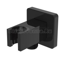 Шланговое подключение с держателем для душа Clever SQUARE 61112