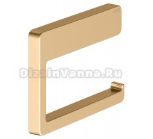 Держатель для туалетной бумаги Keuco Collection Moll 12762 латунь шлифованная