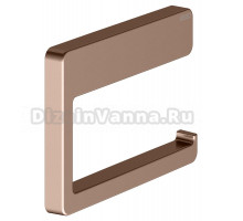 Держатель для туалетной бумаги Keuco Collection Moll 12762 красное золото шлифованное