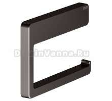 Держатель для туалетной бумаги Keuco Collection Moll 12762 титан черный шлифованный