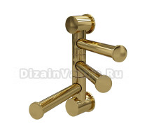 Держатель для полотенец Wasserkraft Sauer 1053PG золото